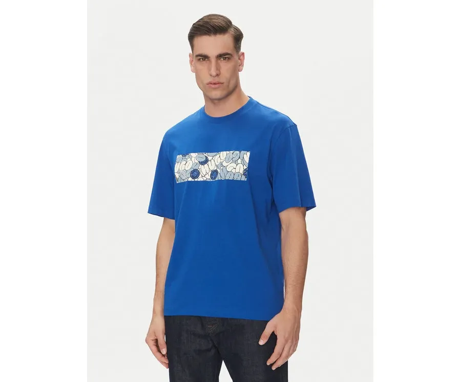 obrazek 1 HUGO T-Shirt Nurix 50545128 Niebieski Regular Fit