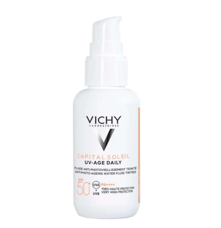 obrazek 1 Vichy Capital Soleil Uv-Age Daily Fluid koloryzujący SPF50+  40 ml