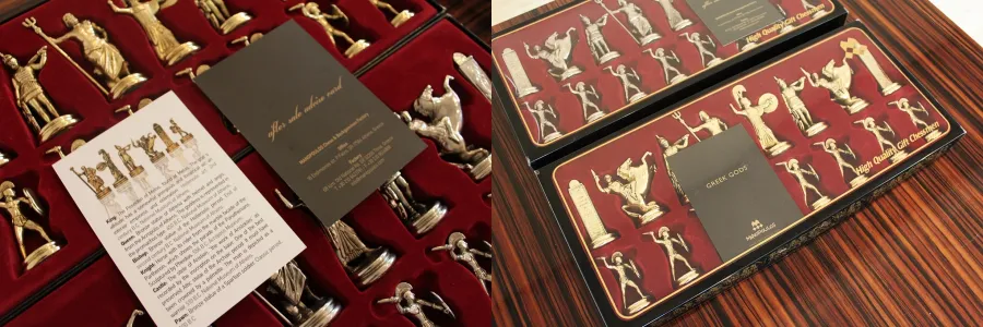 picture 4 Beautiful themed chess set – Greek Mythology