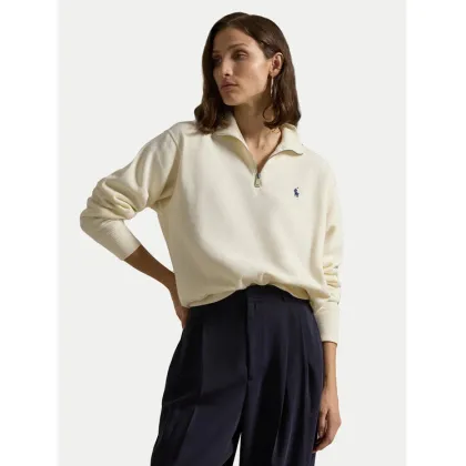 Zdjęcie Polo Ralph Lauren Bluza 211851659007 Écru Relaxed Fit