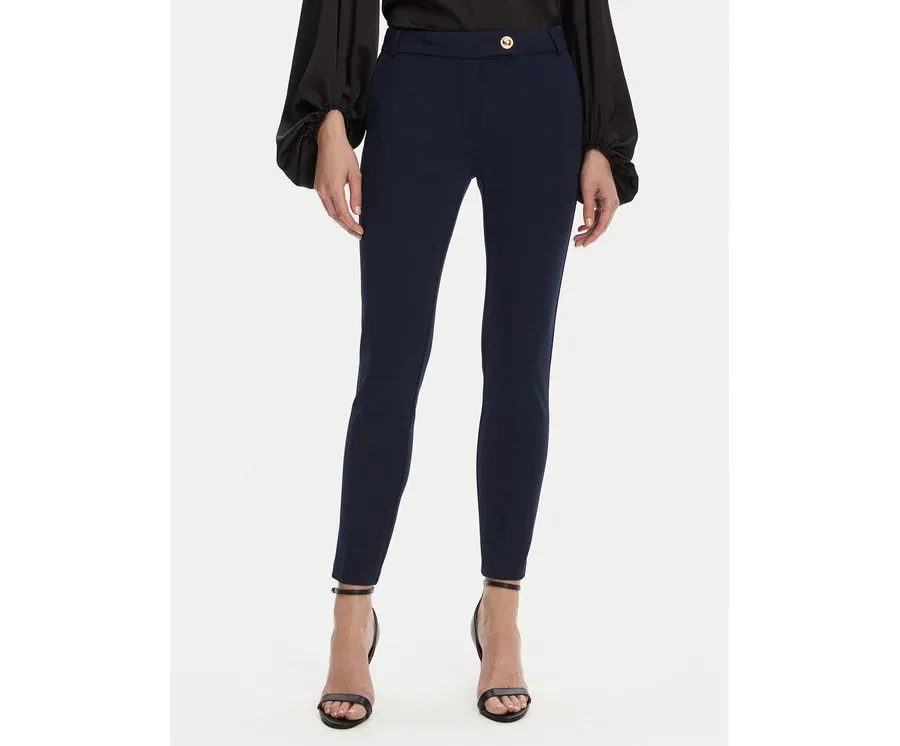 obrazek 1 Rinascimento Spodnie materiałowe CFC0122742003 Granatowy Regular Fit