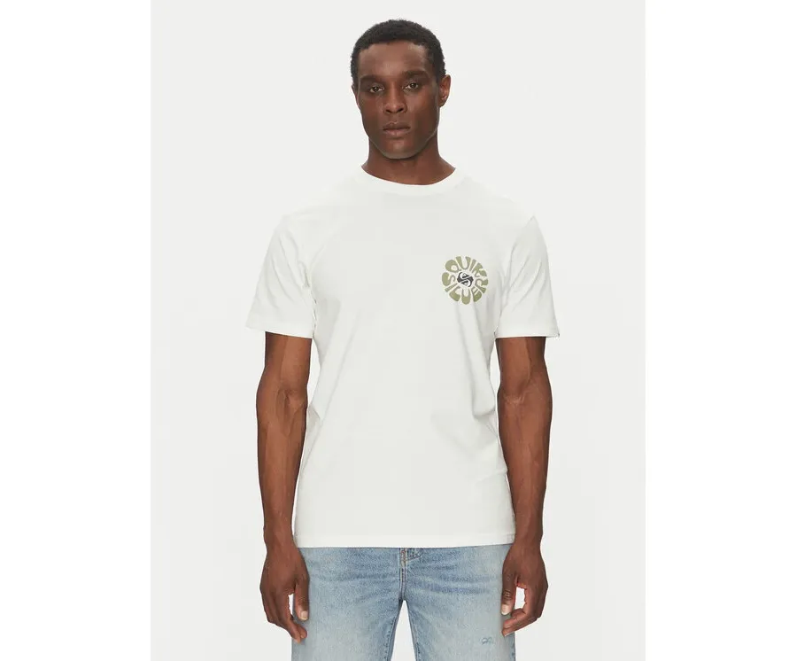 obrazek 1 Quiksilver T-Shirt EQYZT08036 Écru Regular Fit