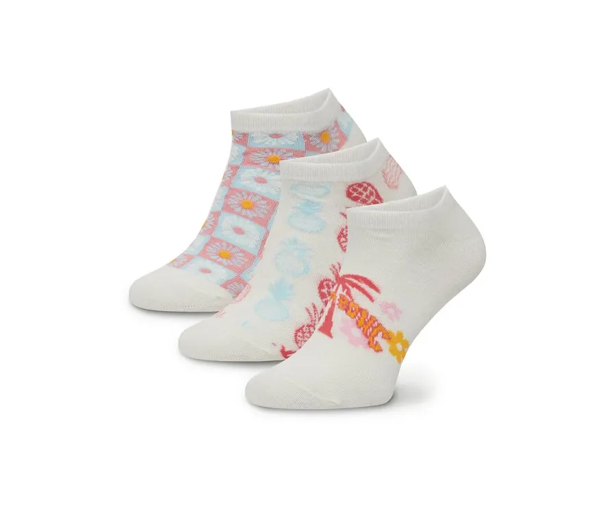 obrazek 1 Billabong Skarpety AS_BILLABONG_04S_SS25 (3-PACK) Biały