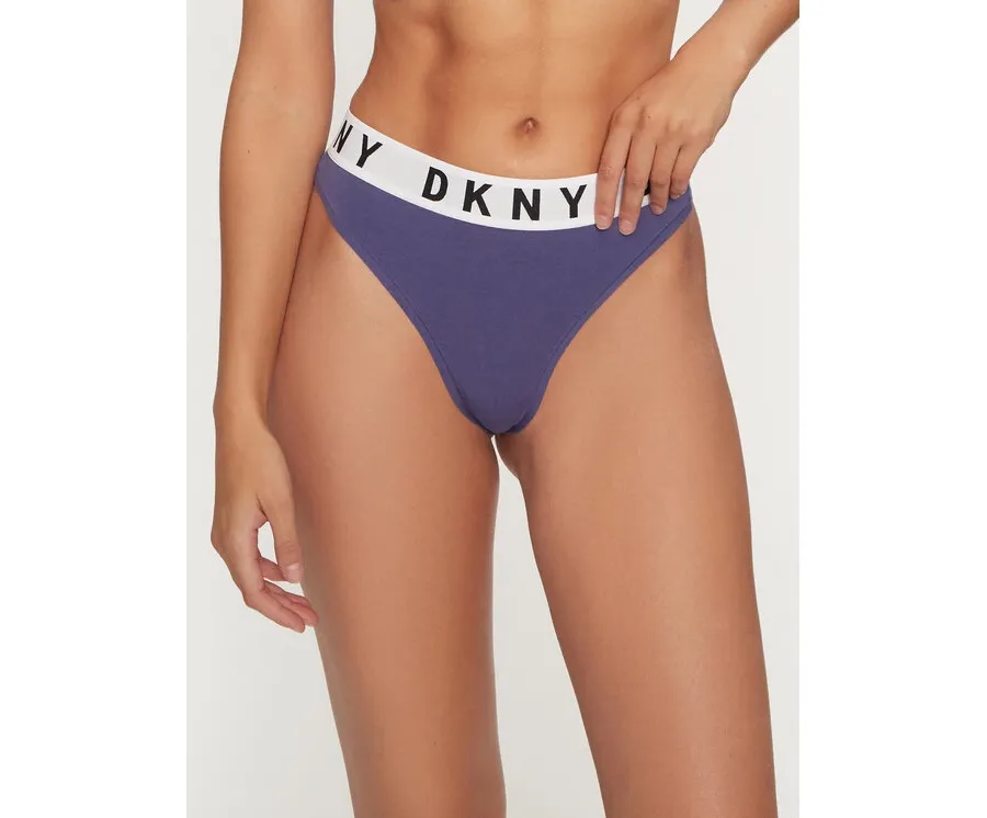 obrazek 1 DKNY Stringi DK4529 Niebieski