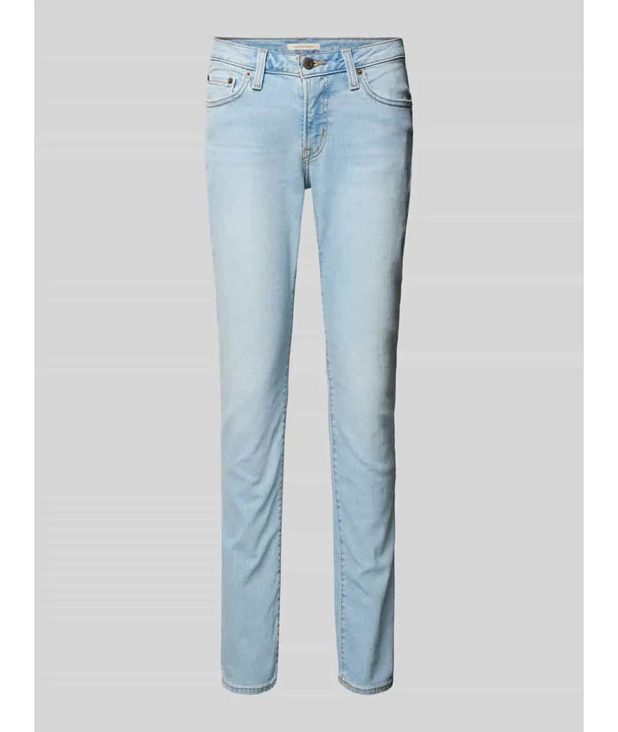 obrazek 1 Jeansy o kroju skinny fit z 5 kieszeniami
