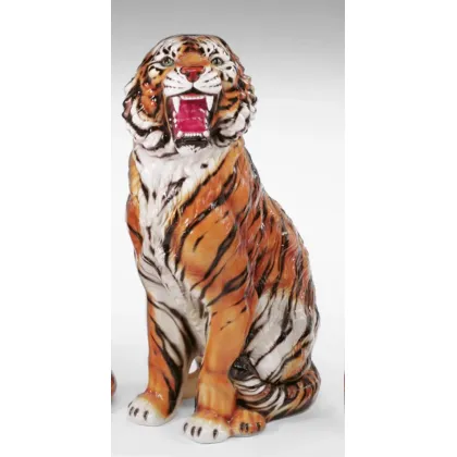 Picture Decorative ceramic tiger - Il Gattopardo