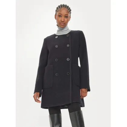 Zdjęcie MICHAEL Michael Kors Płaszcz wełniany 77B6754M12 Czarny Slim Fit