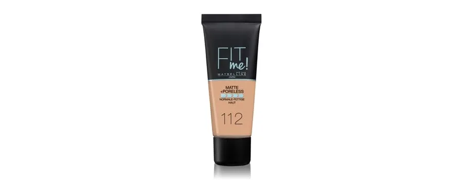 obrazek 1 Maybelline Fit Me Matt+Poreless Podkład w płynie 30 ml Nr. 112 - Soft Beige