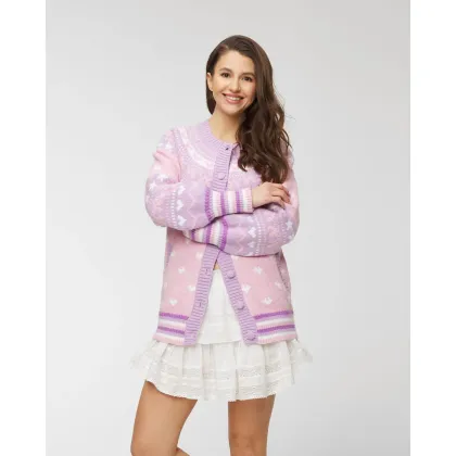 Zdjęcie Kardigan Loveshackfancy Amalo Boyfriend LoveShackFancy