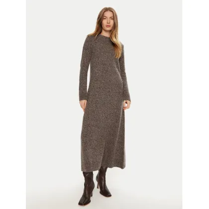Zdjęcie Weekend Max Mara Sukienka dzianinowa Dionne 2425326022 Brązowy Relaxed Fit