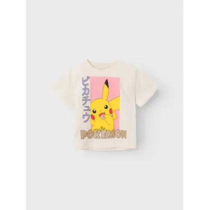 Zdjęcie NAME IT T-Shirt POKEMON Nabina 13226495 Biały Loose Fit