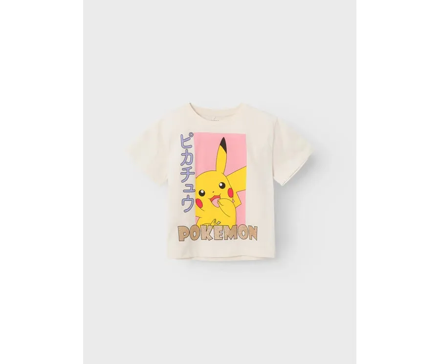 obrazek 1 NAME IT T-Shirt POKEMON Nabina 13226495 Biały Loose Fit