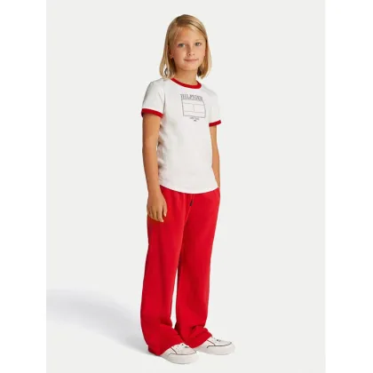 Zdjęcie Tommy Hilfiger T-Shirt KG0KG08528 S Biały Regular Fit