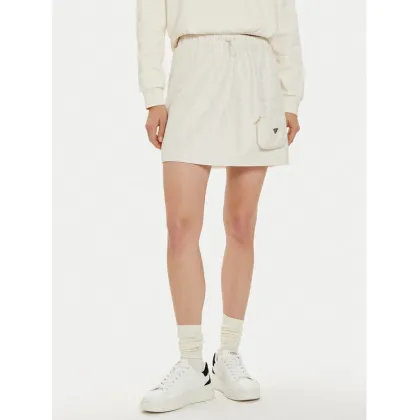 Zdjęcie Guess Spódnica mini V4BD00 WGLW2 Écru Regular Fit