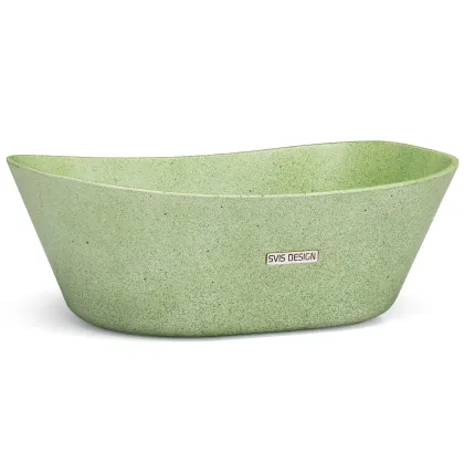 Zdjęcie Prestiżowa umywalka 50 cm LIBRA BASIC – SPLASH, zielony, lakier matowy