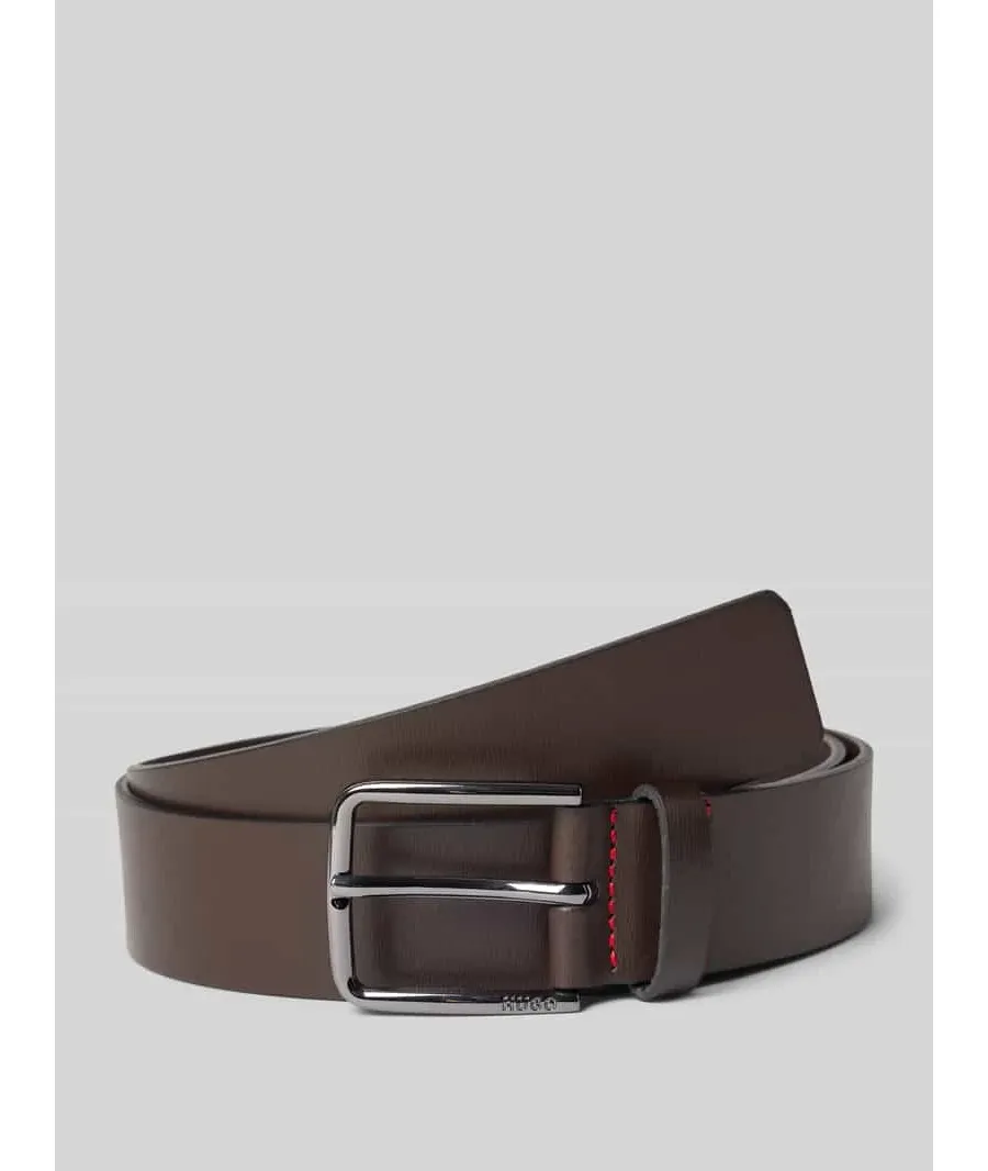 obrazek 1 Pasek skórzany z wytłoczonym logo model ‘Gerik’