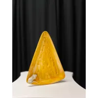 Zdjęcie Trójkątny oryginalny talerz ze zdobieniem w kształcie myszki - Le Ceramiche