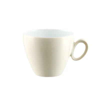 Zdjęcie Stylowa porcelanowa filiżanka do kawy w kolorze wanilii - Seltmann Weiden