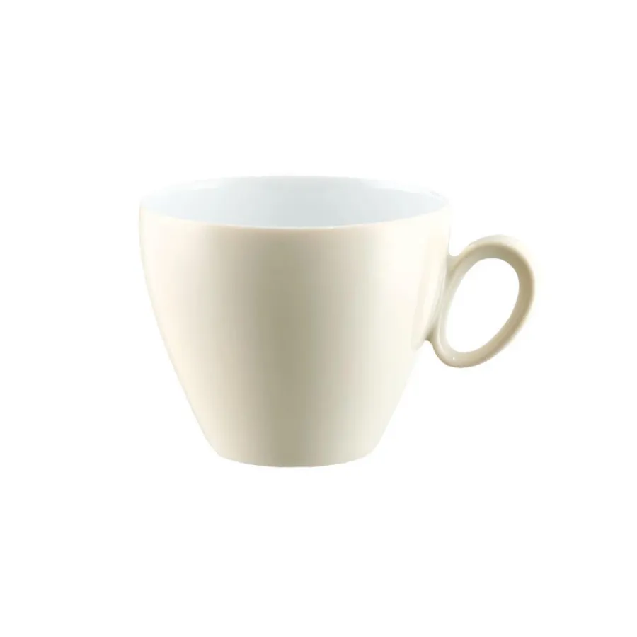 obrazek 1 Stylowa porcelanowa filiżanka do kawy w kolorze wanilii - Seltmann Weiden
