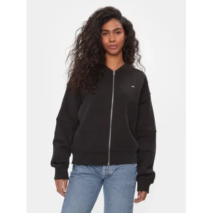 Zdjęcie Tommy Jeans Bluza Tjw Zip Thru Bomber DW0DW17957 Czarny Regular Fit