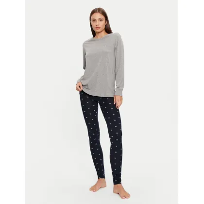 Zdjęcie Tommy Hilfiger Piżama UW0UW05639 Kolorowy Regular Fit