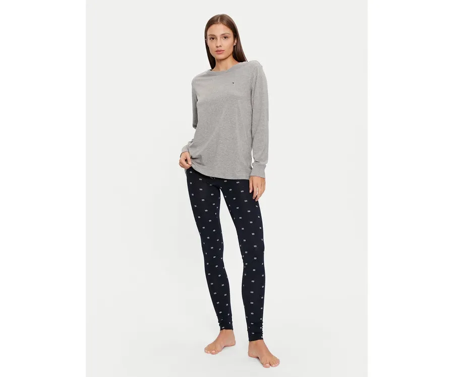 obrazek 1 Tommy Hilfiger Piżama UW0UW05639 Kolorowy Regular Fit