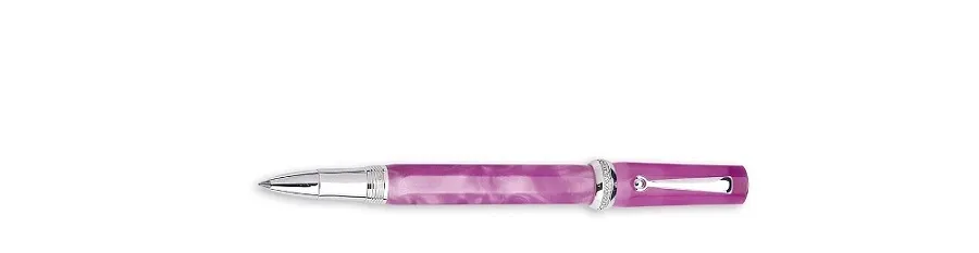 obrazek 1 Kobiece Pióro Kulkowe Pink Diamonds Micra Montegrappa