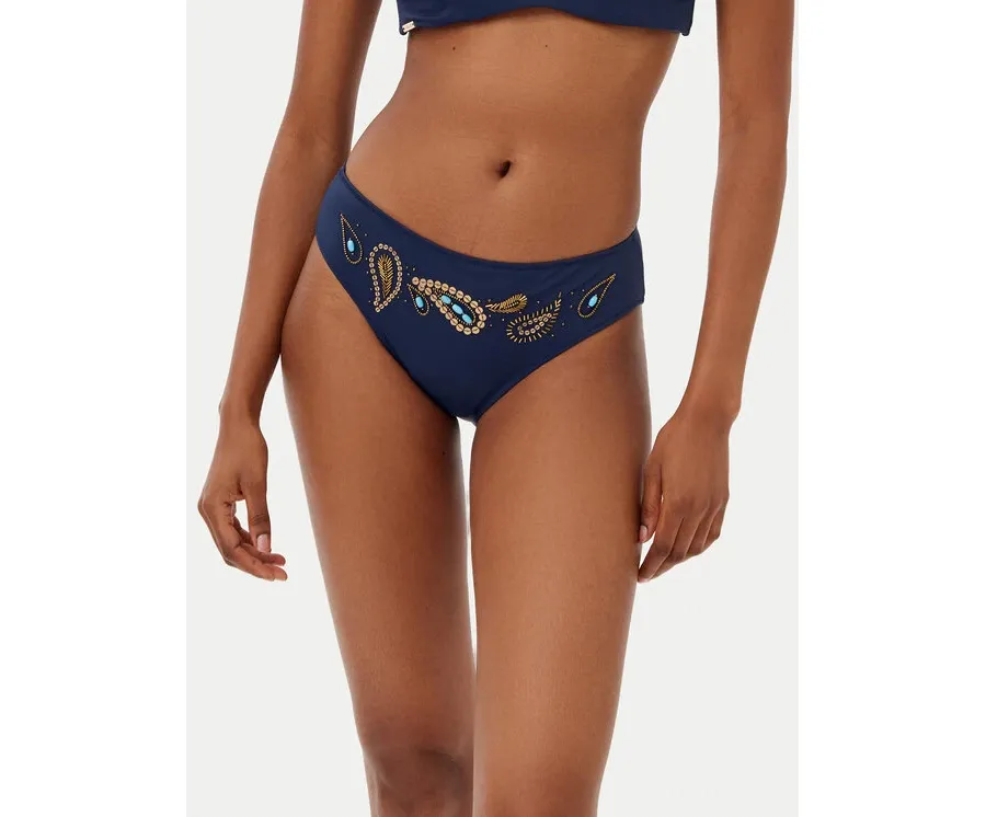 obrazek 1 Selmark Dół od bikini BN202 Granatowy