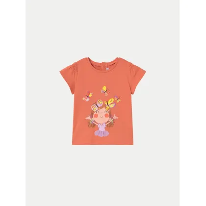 Zdjęcie Mayoral T-Shirt 1049 Pomarańczowy Regular Fit