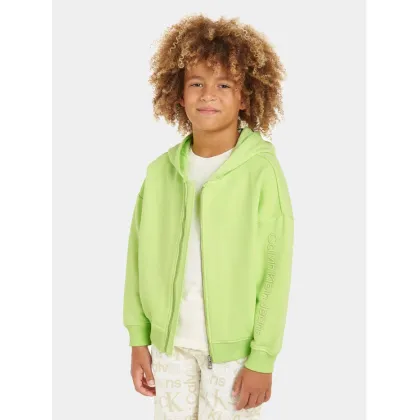 Zdjęcie Calvin Klein Jeans Bluza 3D Raised IB0IB02041 Zielony Regular Fit