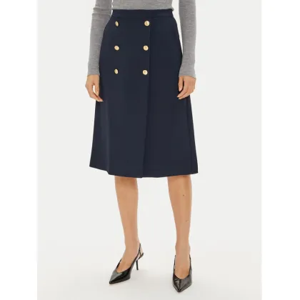 Zdjęcie Tommy Hilfiger Spódnica midi WW0WW43628 Granatowy Regular Fit
