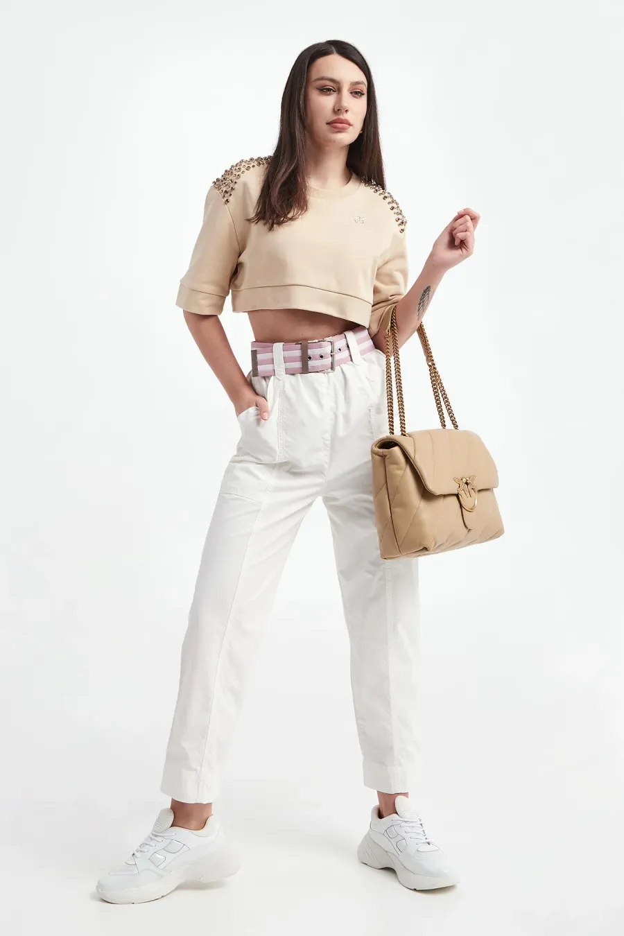 obrazek 1 Spodnie damskie Rigore PINKO Pinko