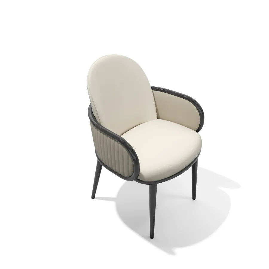 obrazek 1 Gustowne krzesło w stylu modernistycznym prosto z Włoch - do jadalni