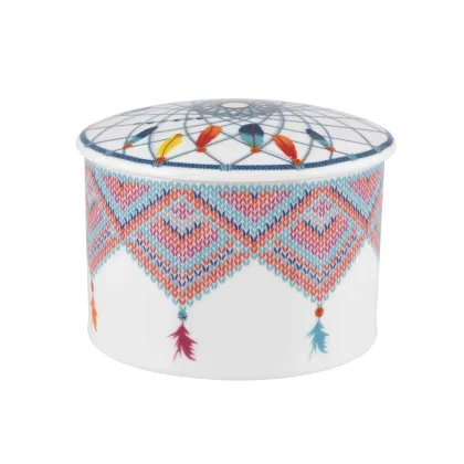 Picture A wonderful decorative porcelain box - Vista Alegre