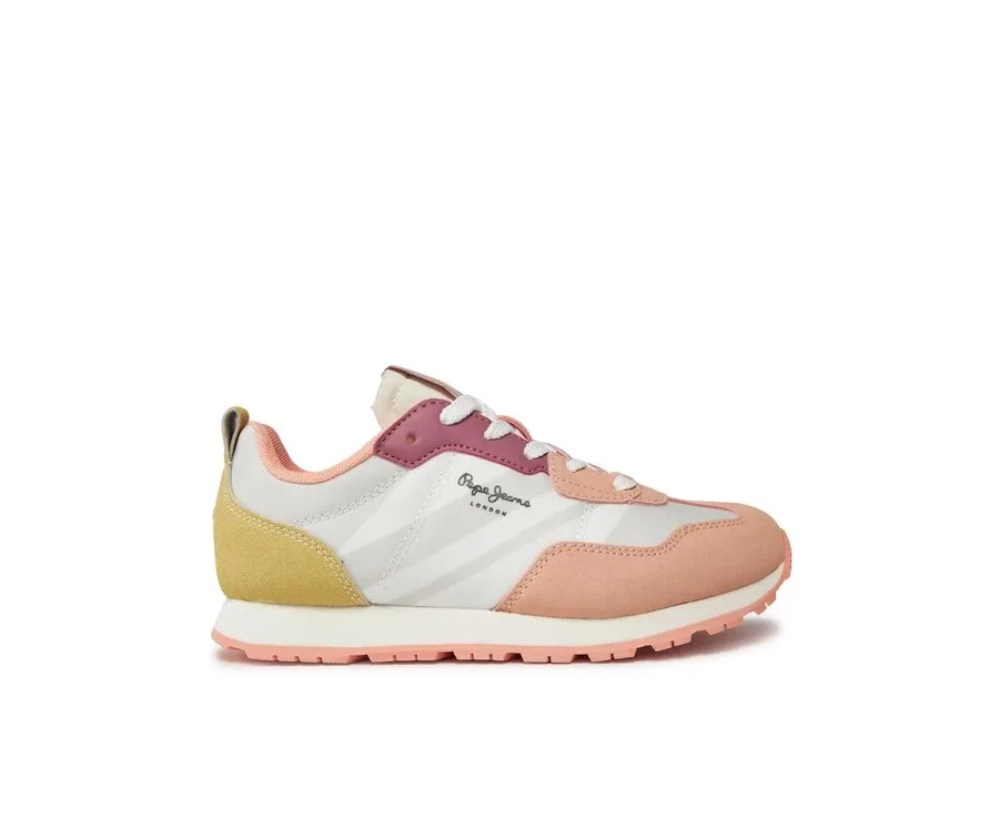 obrazek 1 Pepe Jeans Sneakersy Foster Print G PGS30578 Pomarańczowy
