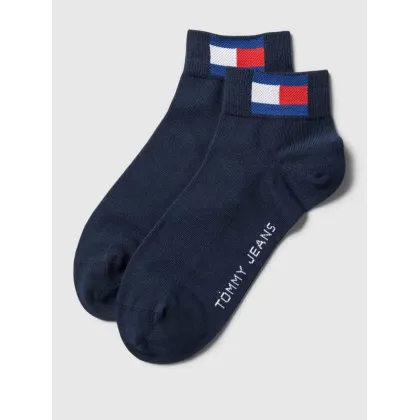 Zdjęcie Krótkie skarpety z nadrukiem z logo w zestawie 2 szt.