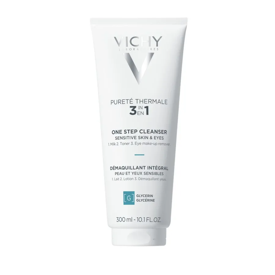 obrazek 1 Vichy Purete Thermale Preparat do demakijażu twarzy i oczu 3 w 1 300 ml