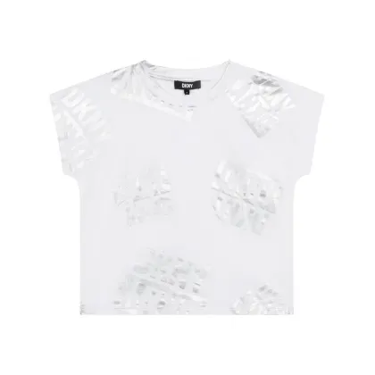 Zdjęcie DKNY T-Shirt D35S77 D Biały Regular Fit