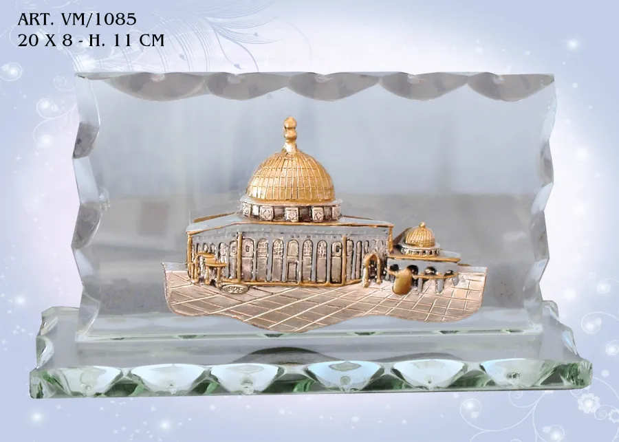 obrazek 1 Piękna figurka przLuksusowe dekoracje włoskiedstawiajaca kopułę na skale