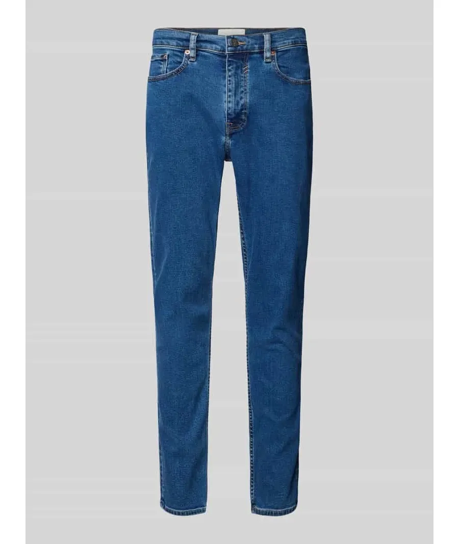 obrazek 1 Jeansy o kroju tapered fit z 5 kieszeniami model ‘AARJO TARPA’