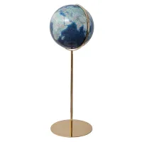 Picture Mini desk globe - stainless steel