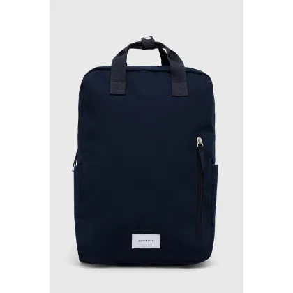 Zdjęcie Sandqvist plecak Knut kolor granatowy duży gładki SQA2271