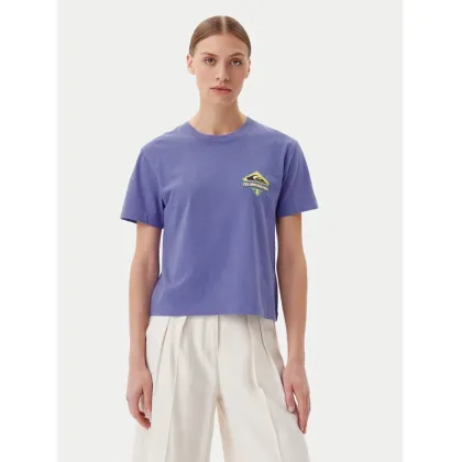 Zdjęcie Quiksilver T-Shirt EQWZT03181 Fioletowy Relaxed Fit
