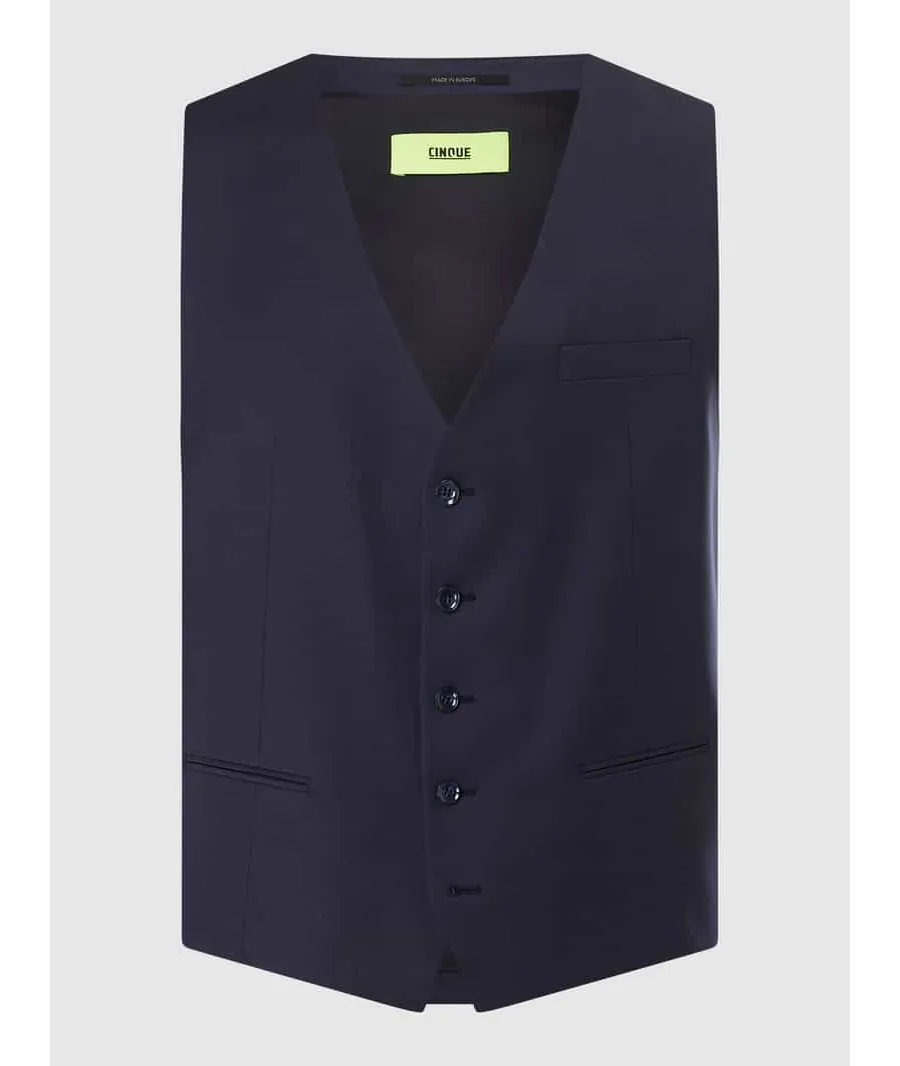 obrazek 1 Kamizelka z dodatkiem żywej wełny model ‘Cicastello’