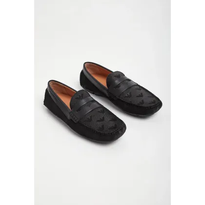 Zdjęcie Mokasyny męskie zamszowe EMPORIO ARMANI Emporio Armani
