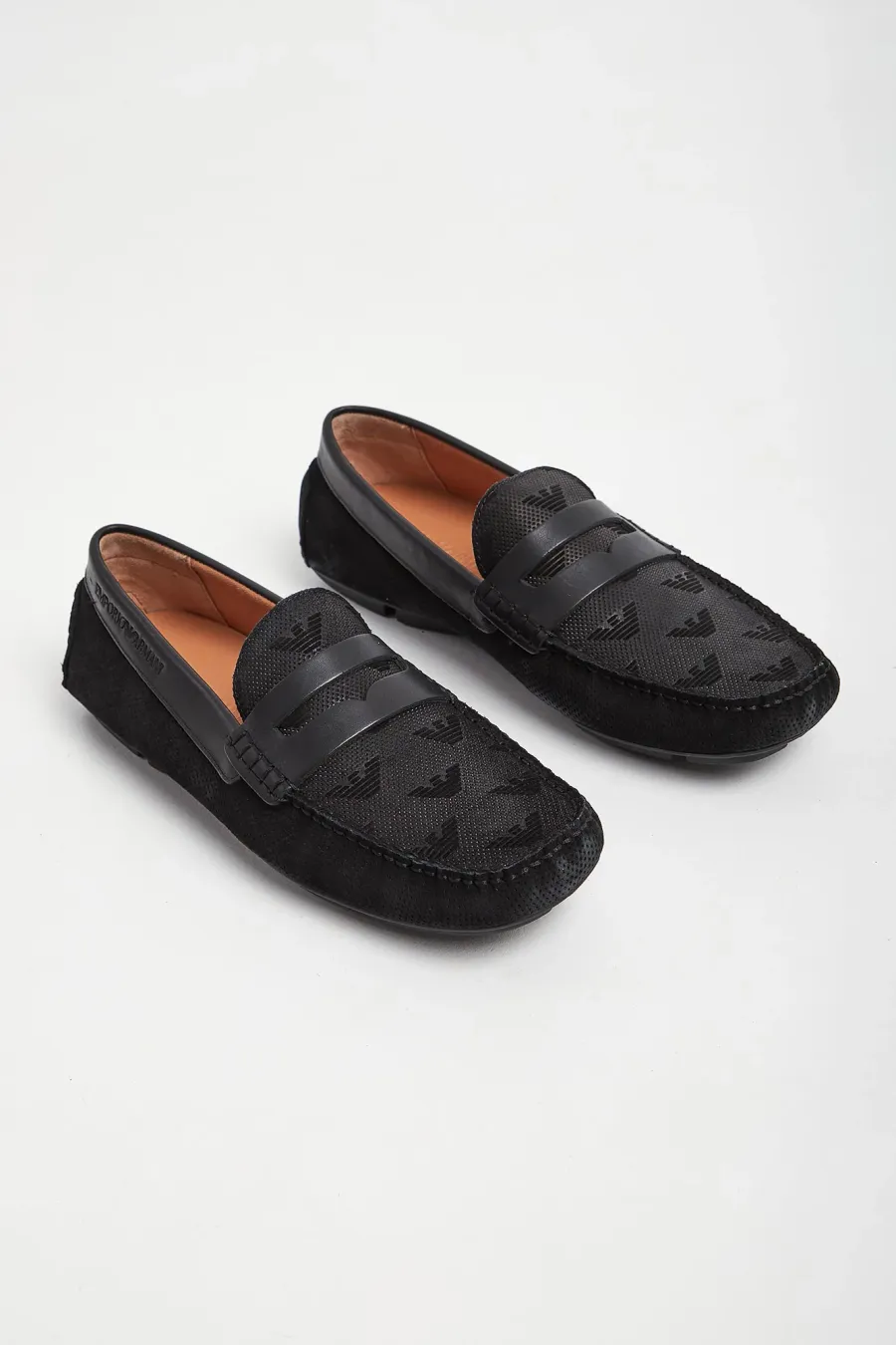 obrazek 1 Mokasyny męskie zamszowe EMPORIO ARMANI Emporio Armani