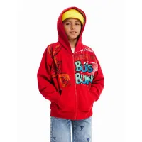 Zdjęcie Desigual Bluza 23SBSK05 Czerwony Regular Fit