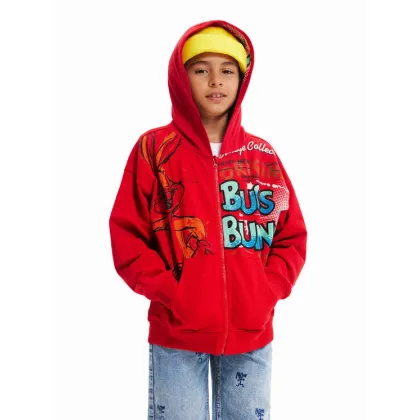 Zdjęcie Desigual Bluza 23SBSK05 Czerwony Regular Fit