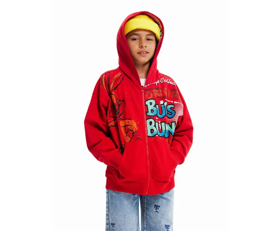 obrazek 1 Desigual Bluza 23SBSK05 Czerwony Regular Fit