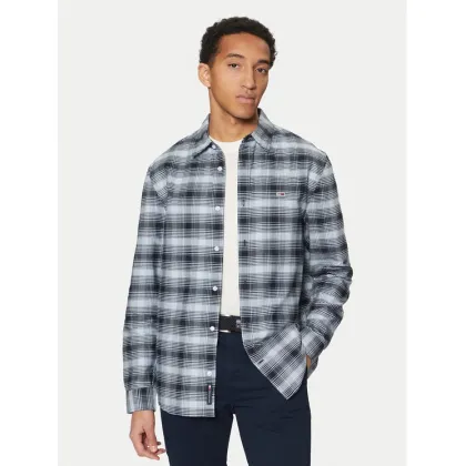 Zdjęcie Tommy Jeans Koszula Check Oxford DM0DM21096 Niebieski Regular Fit